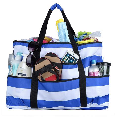 best beach bag with zipper.